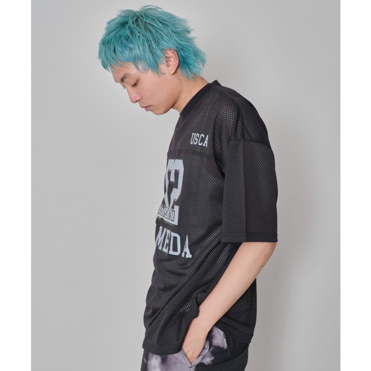 メッシュナンバリンググラフィックT(SS) | WEGO【MEN】 | 詳細画像11 