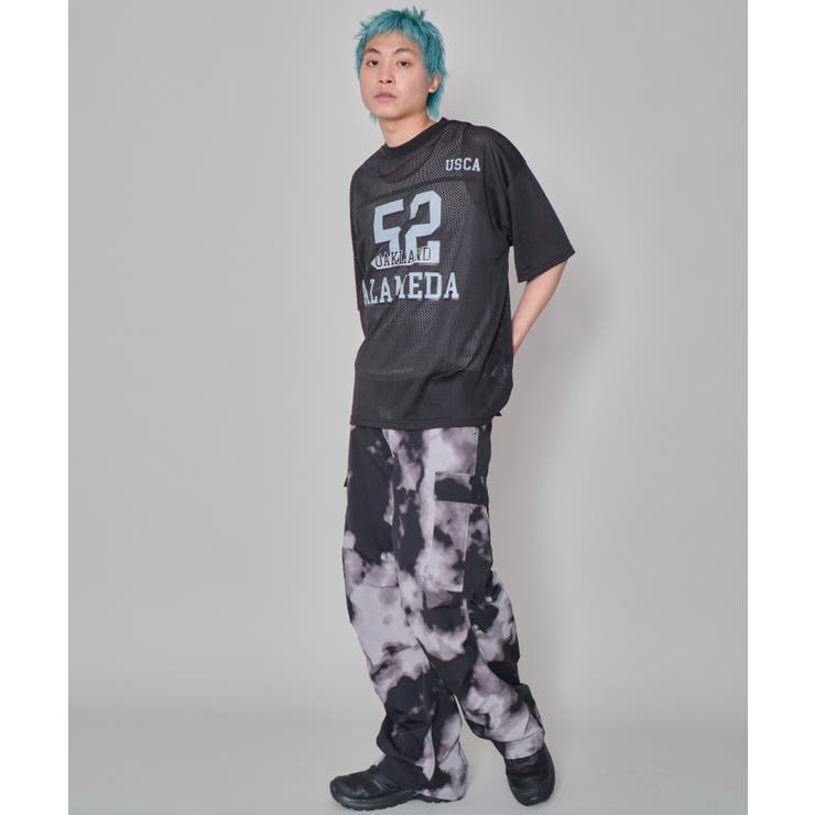 LABRAT ナンバリング mesh big T LABRAT ナンバリング mesh big T