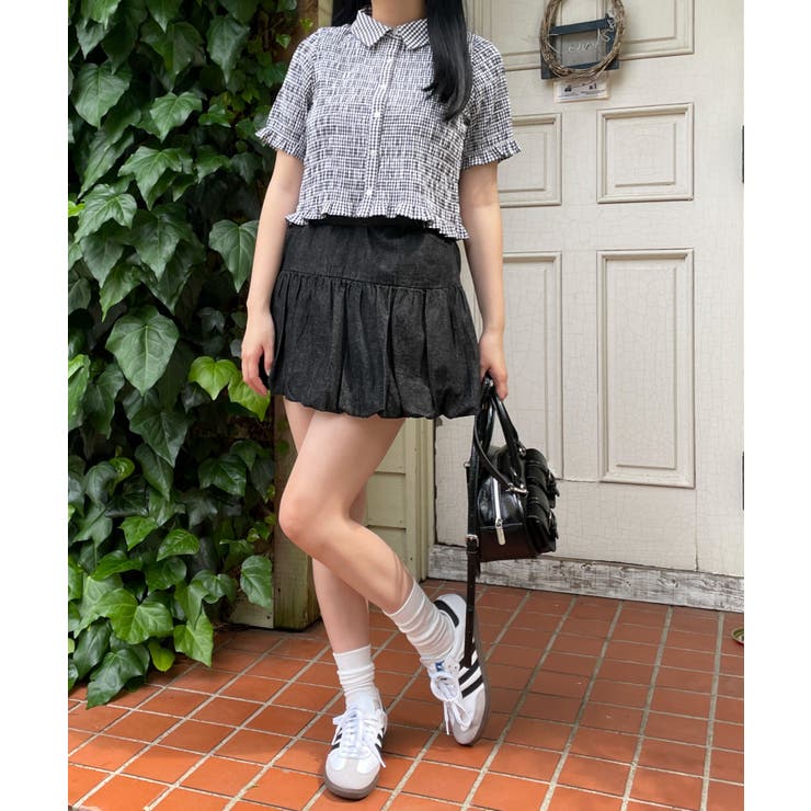 ギンカムチェックシャーリングシャツ | WEGO【WOMEN】 | 詳細画像2 