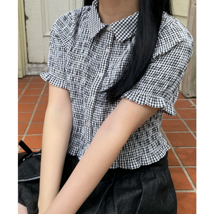 ギンカムチェックシャーリングシャツ | WEGO【WOMEN】 | 詳細画像4 