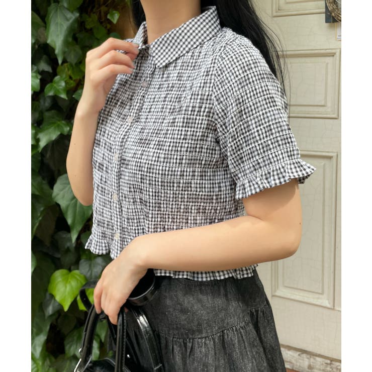 ギンカムチェックシャーリングシャツ | WEGO【WOMEN】 | 詳細画像7 