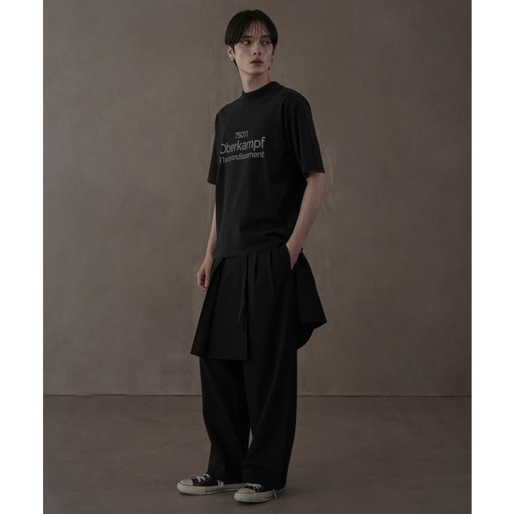 TRラップスカート付きスラックス[品番：WG010094866]｜WEGO【MEN