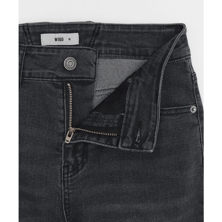 レースアップフリンジストレッチフレアデニムパンツ | WEGO【WOMEN】 | 詳細画像21 