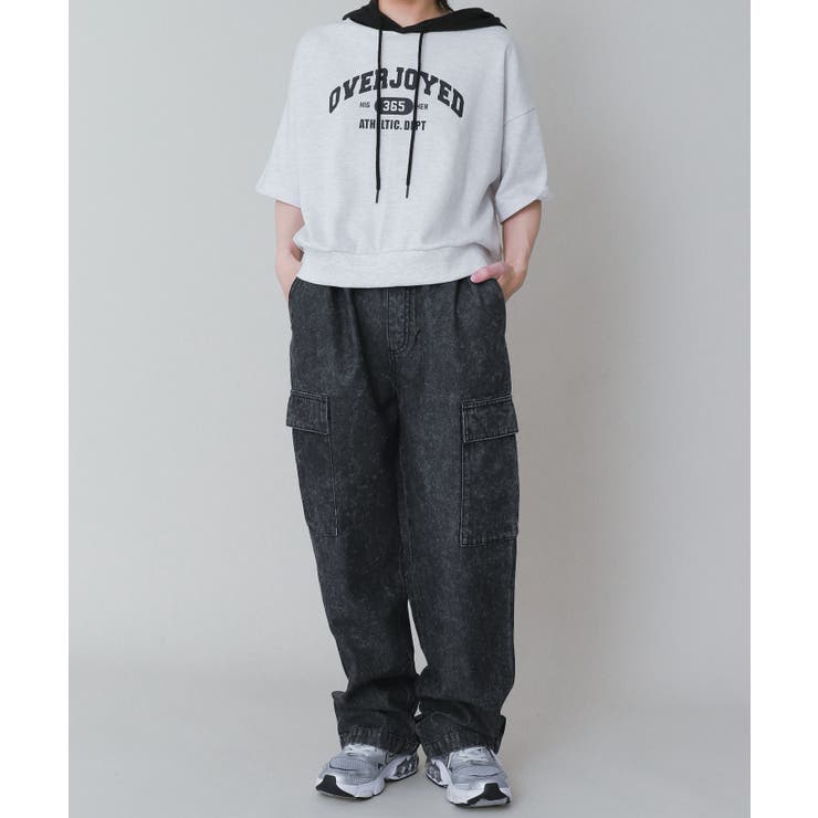 デニムイージーカーゴパンツ(JUNIOR) | WEGO【MEN】 | 詳細画像3 