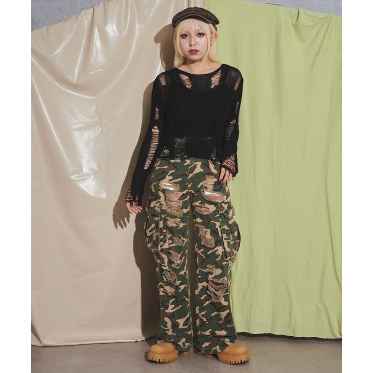 ダメージサマーニット | WEGO【WOMEN】 | 詳細画像3 