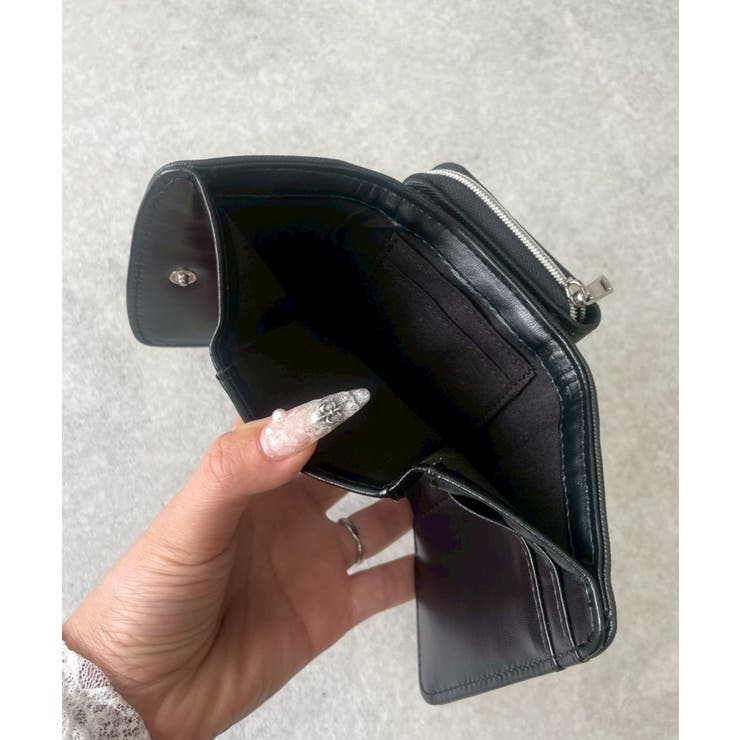 キラキラパーツフラップウォレット | WEGO【WOMEN】 | 詳細画像4 