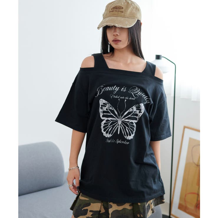 タンクレイヤード風オフショルBIGT | WEGO【WOMEN】 | 詳細画像11 