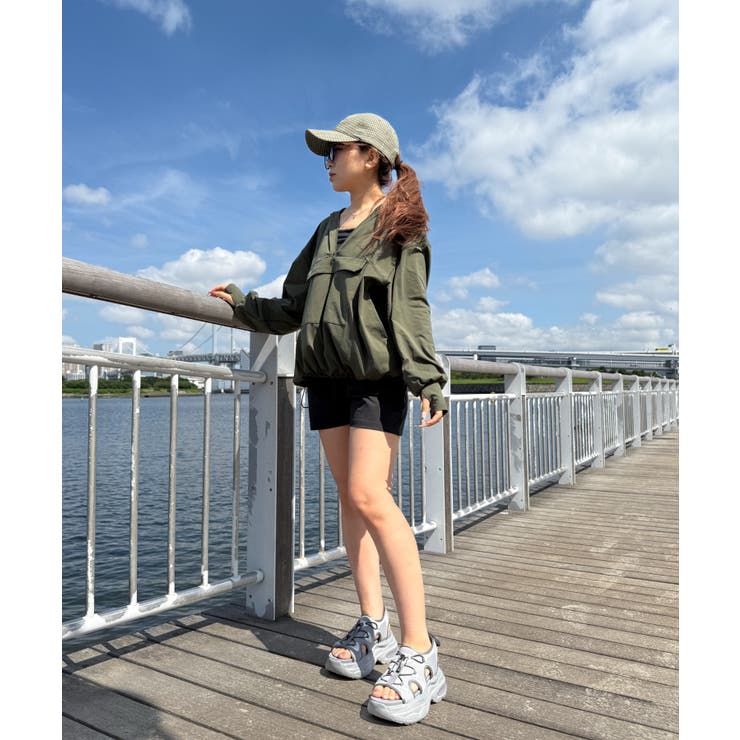 ハーフジップアノラックパーカー | WEGO【WOMEN】 | 詳細画像2 