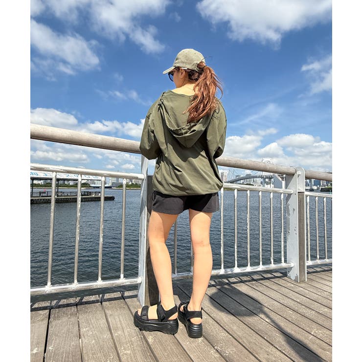 ハーフジップアノラックパーカー | WEGO【WOMEN】 | 詳細画像3 