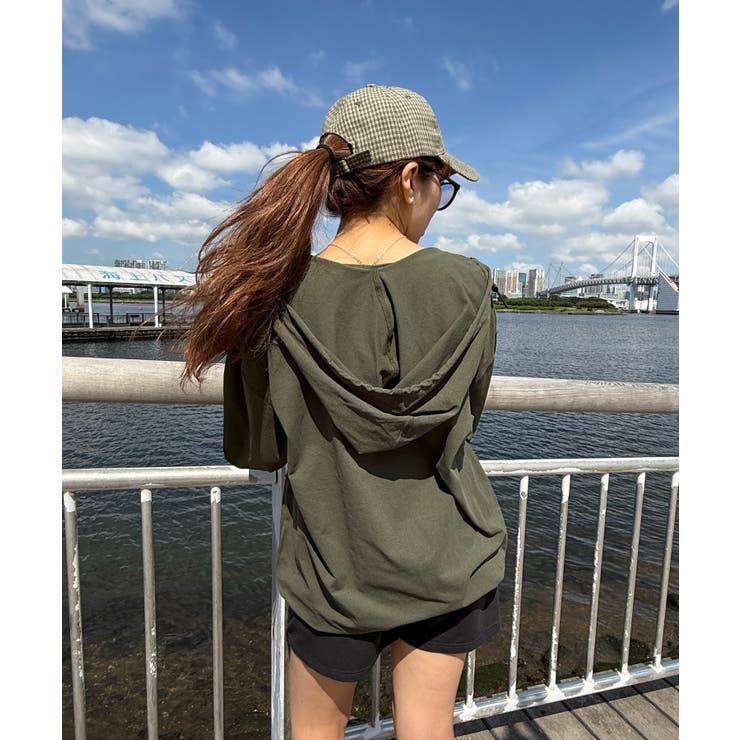 ハーフジップアノラックパーカー | WEGO【WOMEN】 | 詳細画像5 