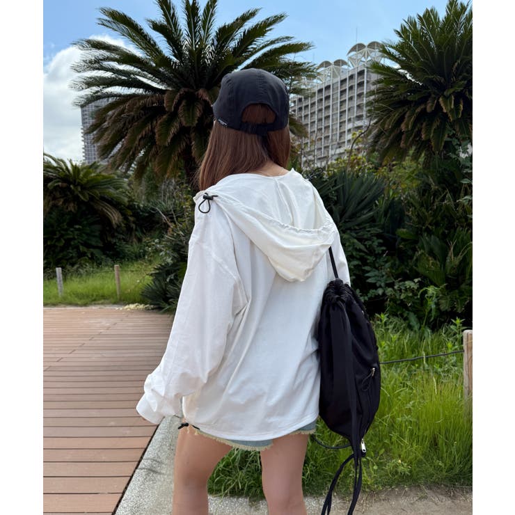 ハーフジップアノラックパーカー | WEGO【WOMEN】 | 詳細画像13 