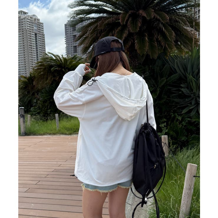 ハーフジップアノラックパーカー | WEGO【WOMEN】 | 詳細画像14 