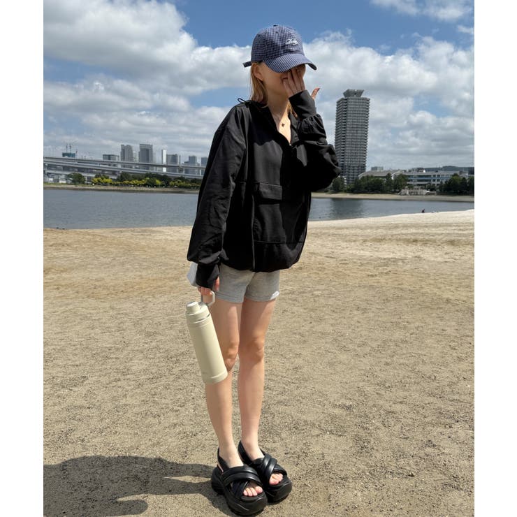 ハーフジップアノラックパーカー | WEGO【WOMEN】 | 詳細画像16 