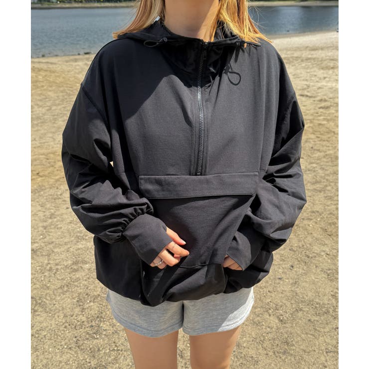 ハーフジップアノラックパーカー | WEGO【WOMEN】 | 詳細画像17 