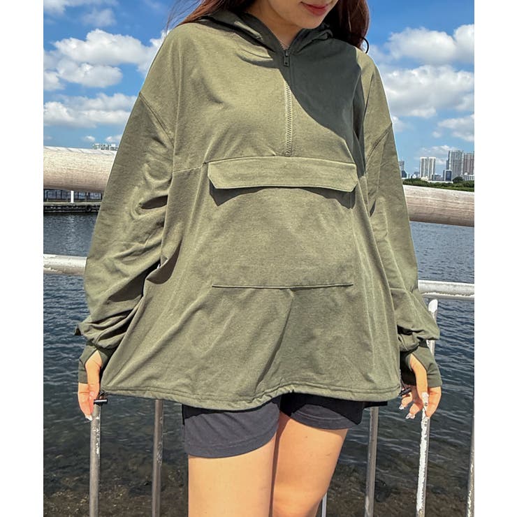 ハーフジップアノラックパーカー | WEGO【WOMEN】 | 詳細画像22 