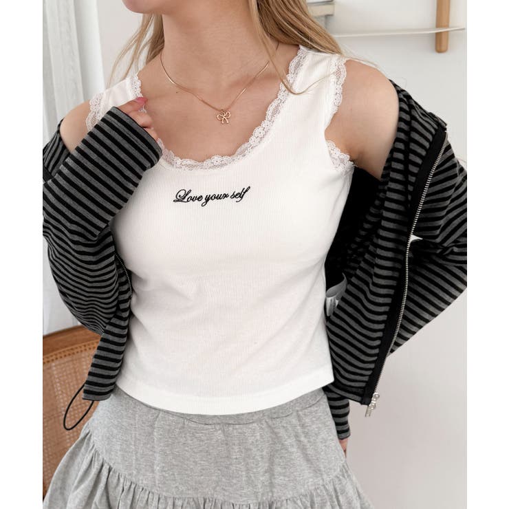 カップインレースタンク | WEGO【WOMEN】 | 詳細画像17 