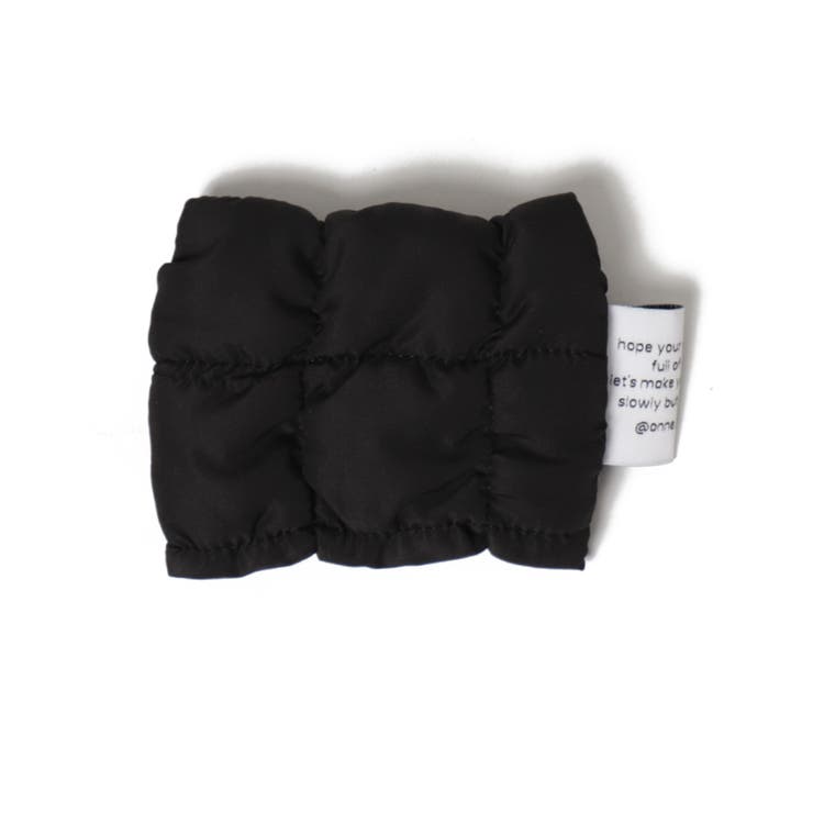 ブラック | くしゅくしゅスクエアポーチ | WEGO【WOMEN】