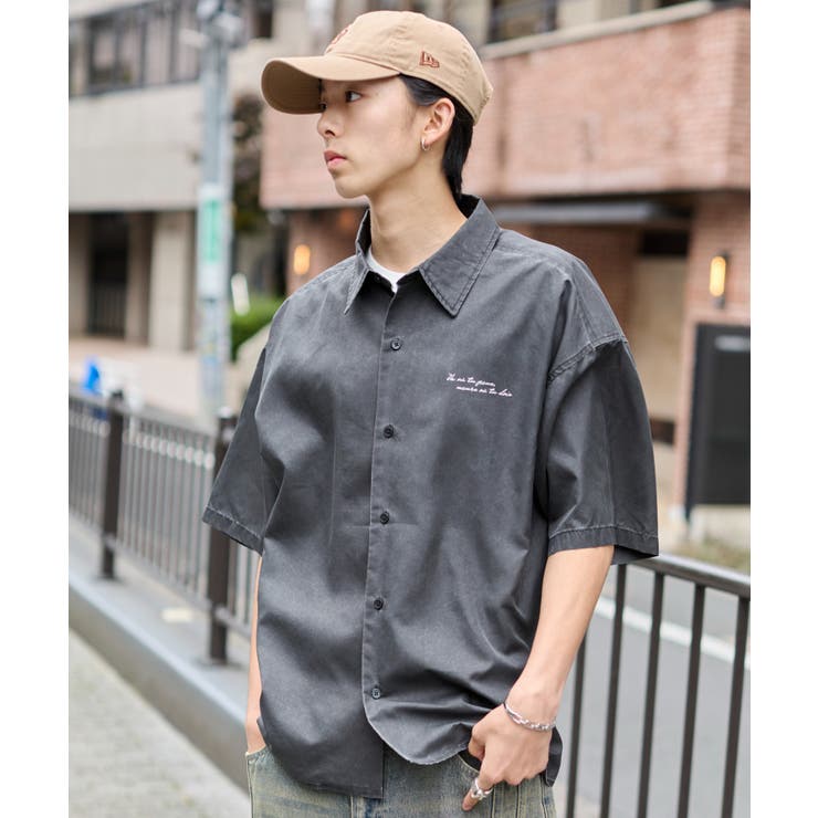 ピグメントDRYシャツ | WEGO【MEN】 | 詳細画像14 