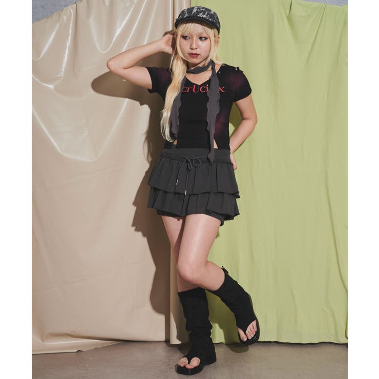 スタッズタイダイロゴT | WEGO【WOMEN】 | 詳細画像10 