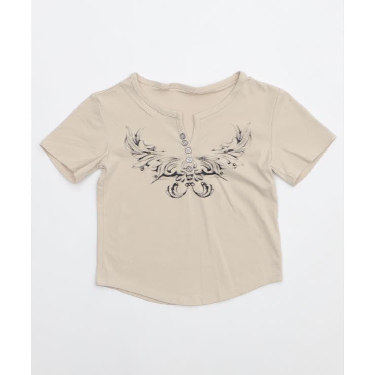 ヘンリーネックドームスタッズT | WEGO【WOMEN】 | 詳細画像18 