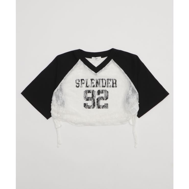 ラグランレースサイドドロストショートT | WEGO【WOMEN】 | 詳細画像14 