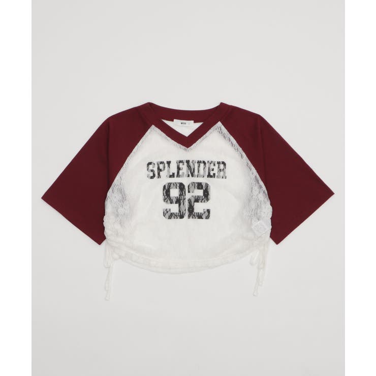 ラグランレースサイドドロストショートT | WEGO【WOMEN】 | 詳細画像20 
