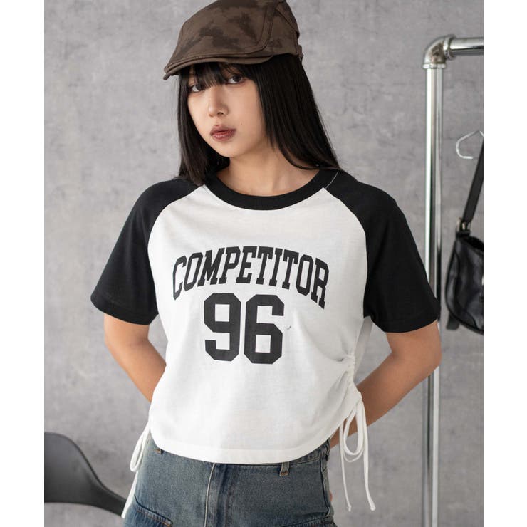 グラフィックショートサイドリボンドロストT | WEGO【WOMEN】 | 詳細画像25 