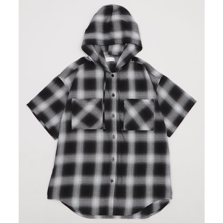フードチェックBIGシャツ(S) | WEGO【WOMEN】 | 詳細画像11 