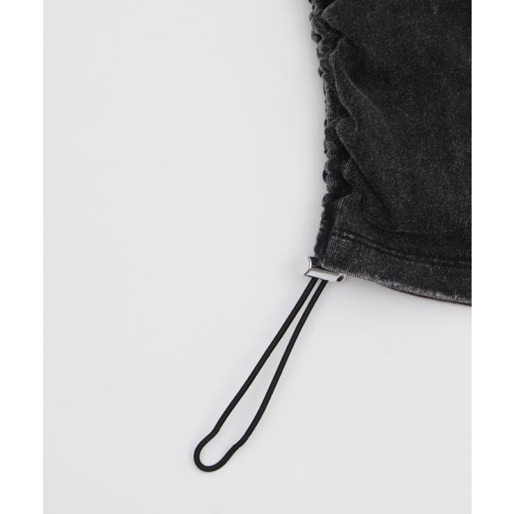 グラフィックノースリーブサイドドロストショートT | WEGO【WOMEN】 | 詳細画像24 