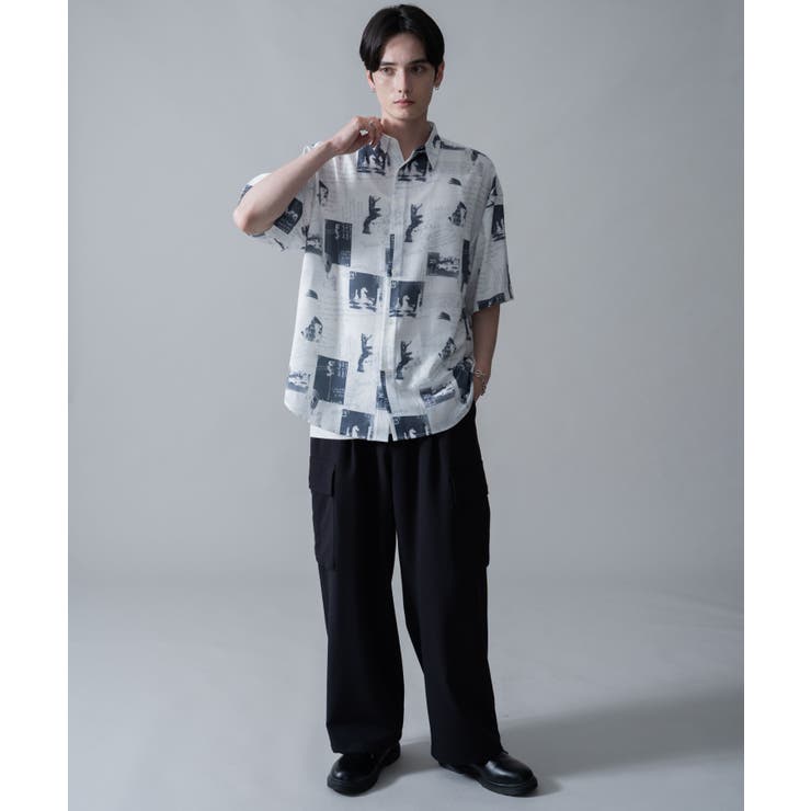 アムンゼンパターンBIGシャツ(SS) | WEGO【MEN】 | 詳細画像2 