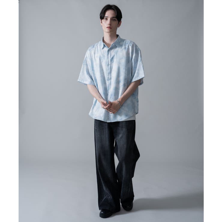 アムンゼンパターンBIGシャツ(SS) | WEGO【MEN】 | 詳細画像4 