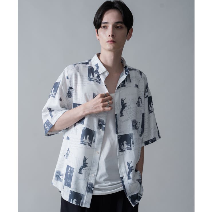 アムンゼンパターンBIGシャツ(SS) | WEGO【MEN】 | 詳細画像13 