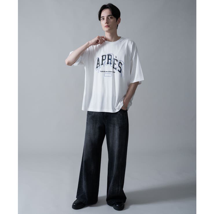 オフステッチグラフィックT(SS) | WEGO【MEN】 | 詳細画像2 
