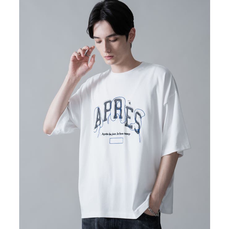 オフステッチグラフィックT(SS) | WEGO【MEN】 | 詳細画像9 