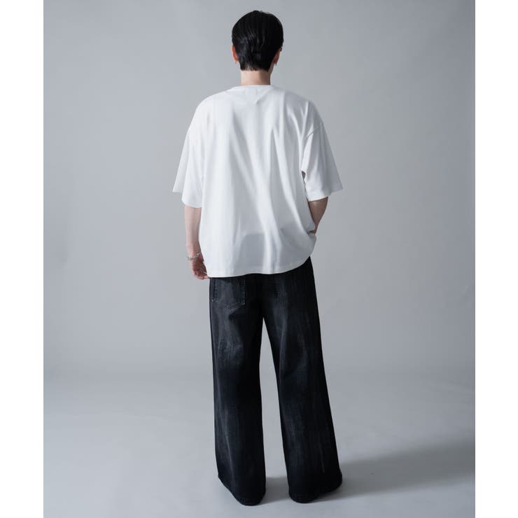 オフステッチグラフィックT(SS) | WEGO【MEN】 | 詳細画像12 