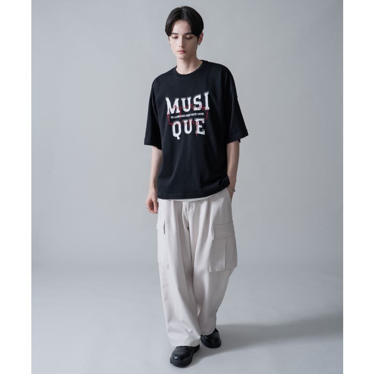 オフステッチグラフィックT(SS) | WEGO【MEN】 | 詳細画像15 