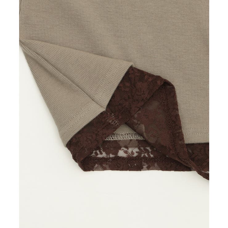 チョーカー付きレースレイヤードピチT | WEGO【WOMEN】 | 詳細画像12 