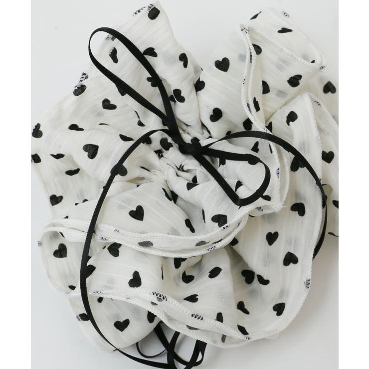 Lハート総柄シュシュ | WEGO【WOMEN】 | 詳細画像3 