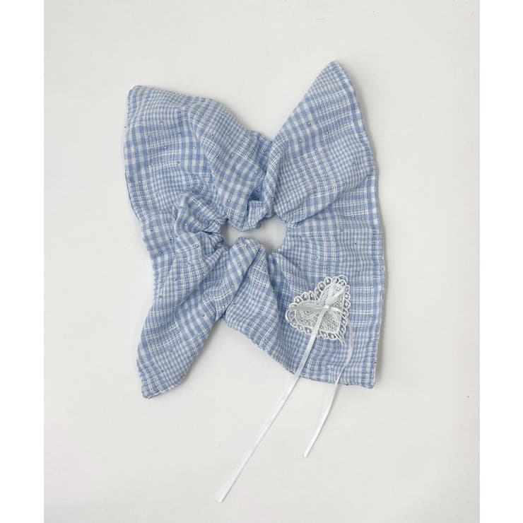 Lストーンチェックスクエアシュシュ | WEGO【WOMEN】 | 詳細画像1 