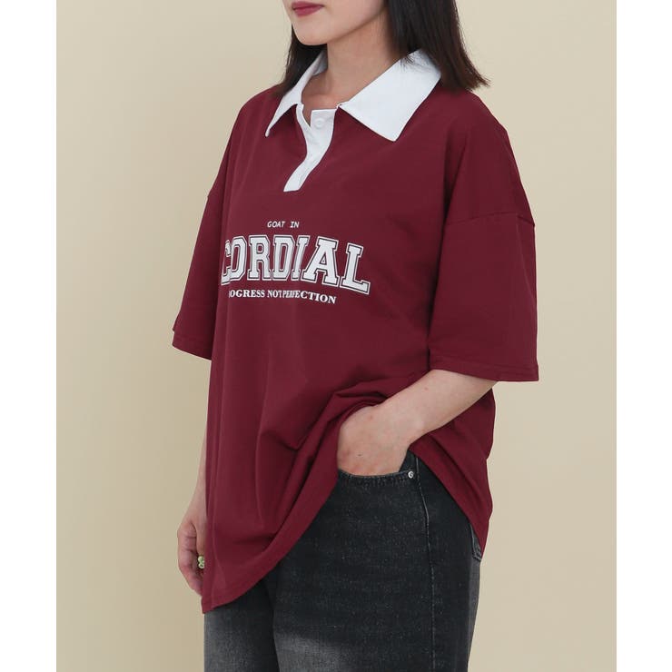 【超希少◎】VTWELVE　ポロシャツ　ビックロゴ　バイカラー　美品　完売モデル 超希少◎】VTWELVE ポロシャツ ビックロゴ バイカラー 美品 完売