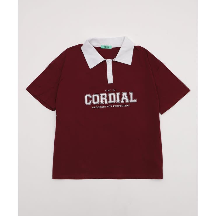 バイカラーロゴポロ[品番：WG010095271]｜WEGO【WOMEN