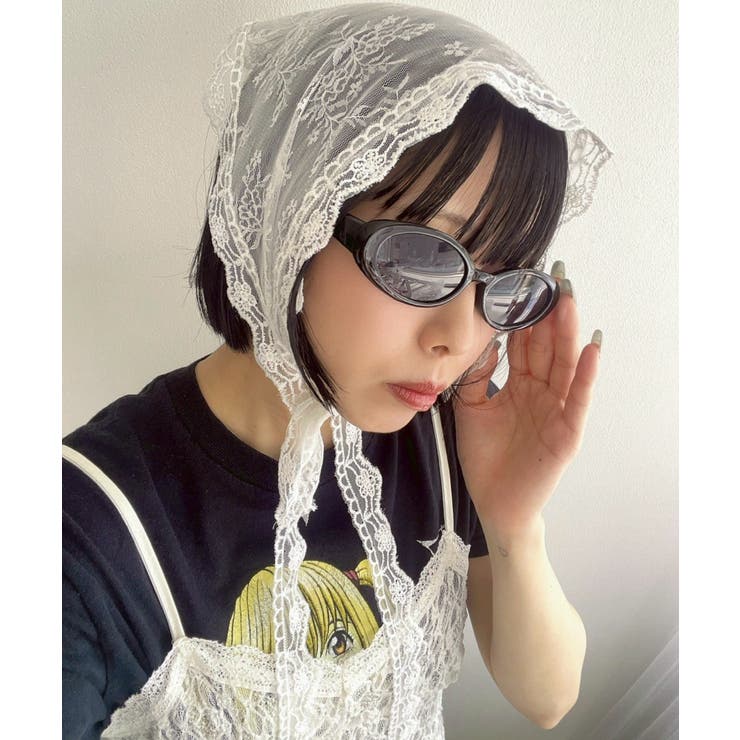 フラワーレースバブーシュカ | WEGO【WOMEN】 | 詳細画像4 