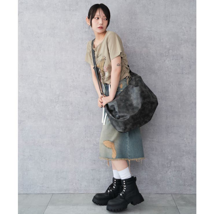 タックデザインBIGショルダー | WEGO【MEN】 | 詳細画像3 