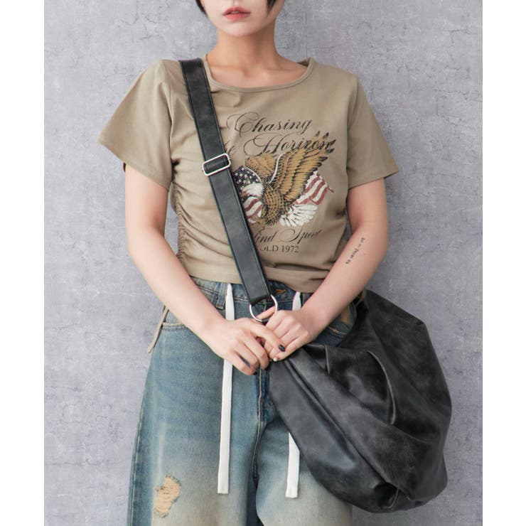 タックデザインBIGショルダー | WEGO【MEN】 | 詳細画像12 