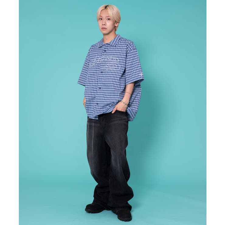 別注PIKOチェックグラフィックシャツ(SS) | WEGO【MEN】 | 詳細画像2 