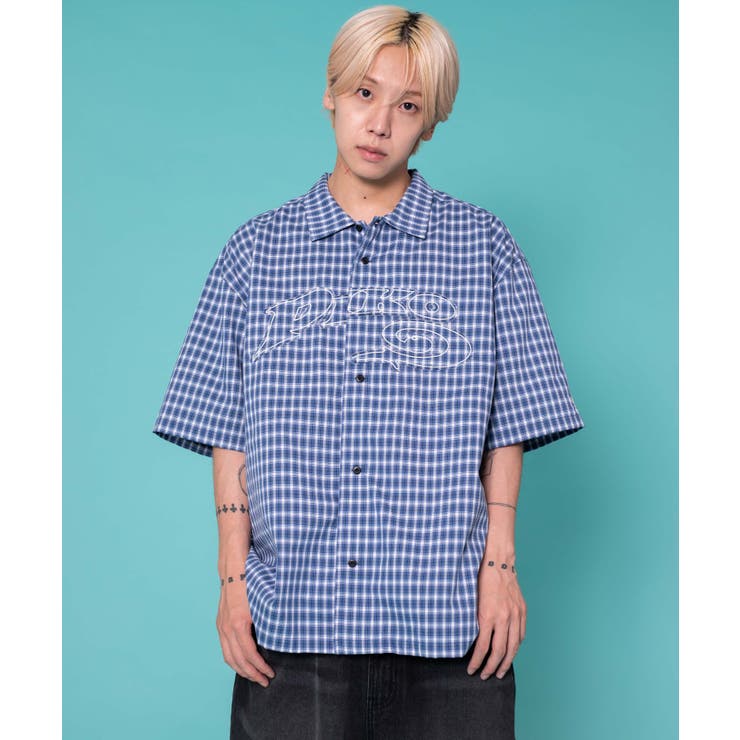 別注PIKOチェックグラフィックシャツ(SS) | WEGO【MEN】 | 詳細画像5 