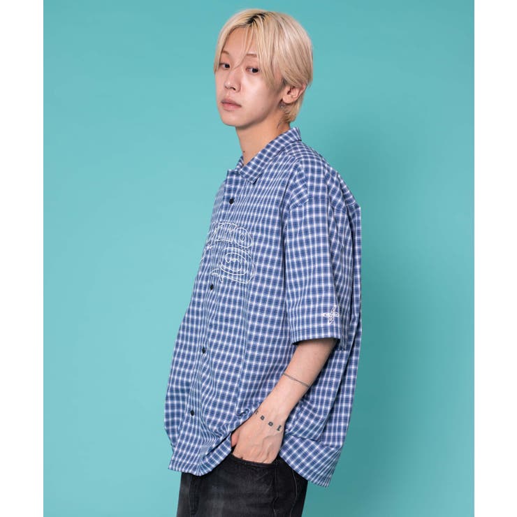 別注PIKOチェックグラフィックシャツ(SS) | WEGO【MEN】 | 詳細画像6 