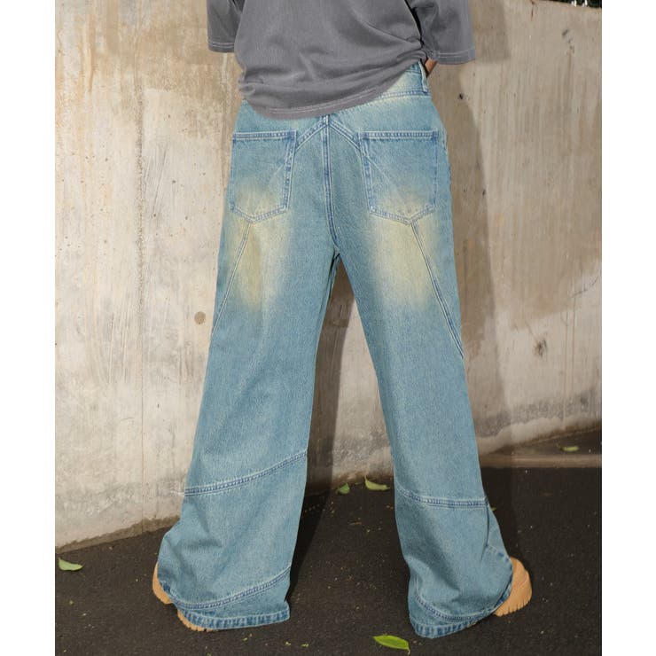 スウィッチングフレアデニムパンツ | WEGO【MEN】 | 詳細画像15 