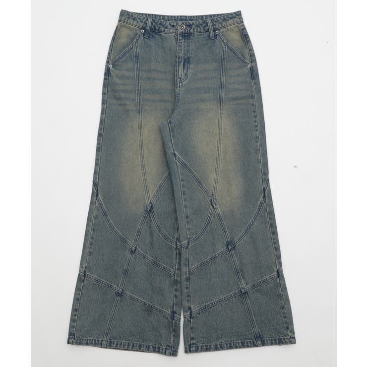 スウィッチングフレアデニムパンツ | WEGO【MEN】 | 詳細画像33 