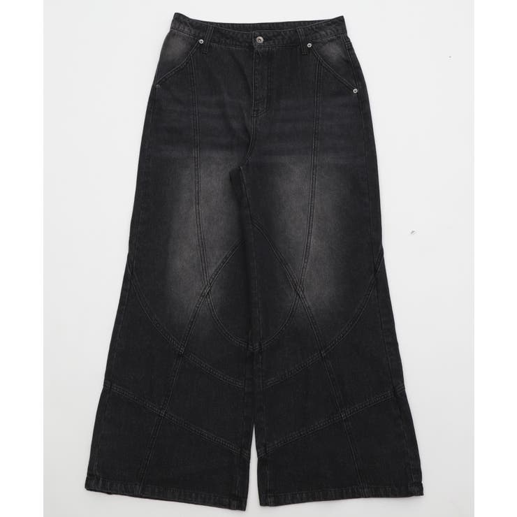 スウィッチングフレアデニムパンツ | WEGO【MEN】 | 詳細画像34 